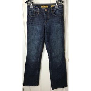 SEVEN 7 WOMEN'S PREMIUM DENIM LIGHT WASH MID RISE JEANS SIZE 4